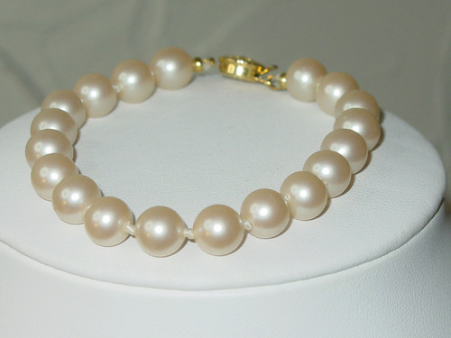 メッキ　アクセサリー　MONET パール Monet Hand Knotted Pearl Necklace