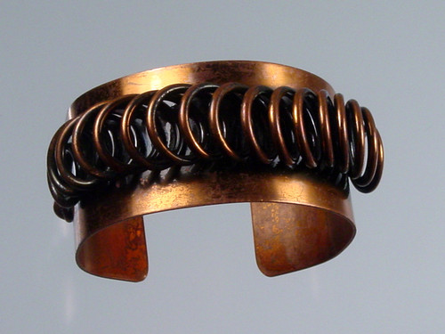 Renoir Copper Bracelet Wide Cuff