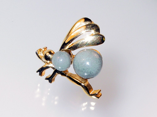 Crown Trifari Bee Pin