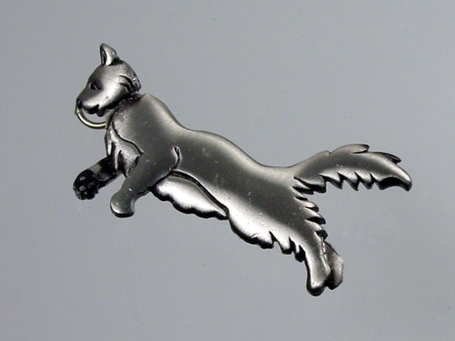 Shields Pewter Brooch Pendant