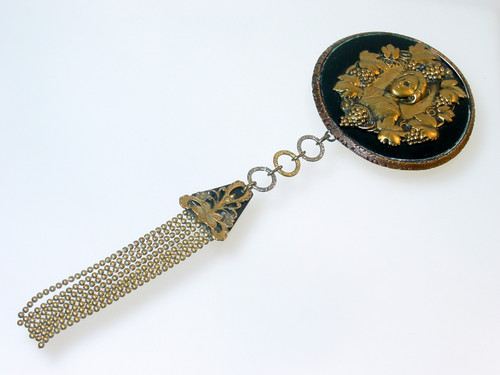 Art Nouveau Ornate Sash Buckle Pendant