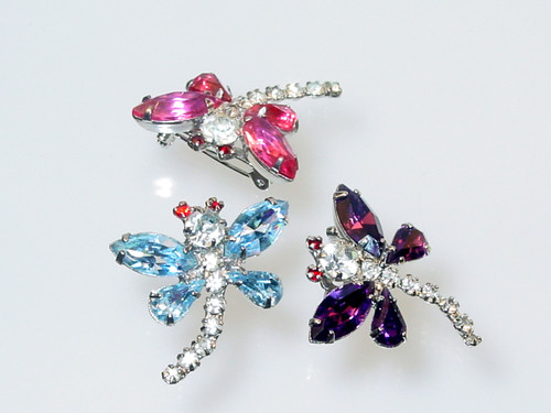 Flight of Dragonflies Scatter Pins