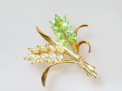 Signed Butler Marquise Brooch Signed Butler Marquise Brooch
