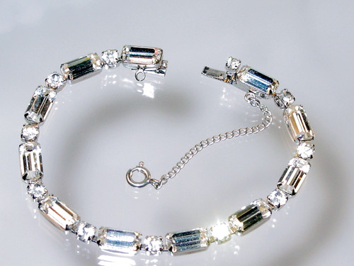 Weiss Clear Baguette Bracelet Weiss Clear Baguette Bracelet