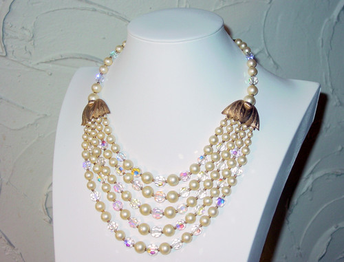 Multi Strand Bib Necklace