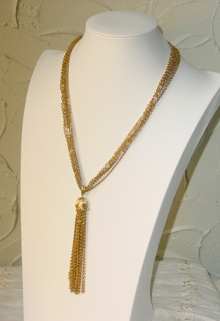 Vintage 1950's Crown Trifari Multi Chain Necklace Selected by  FernMercantile | Free People