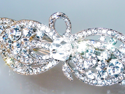 Large Center Bow Barrette Large Center Bow Barrette