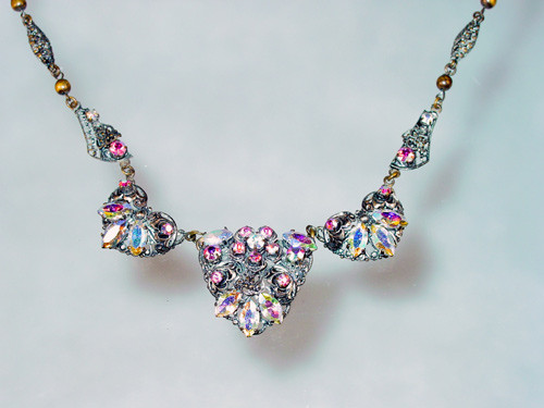 Marquise Filigree Necklace