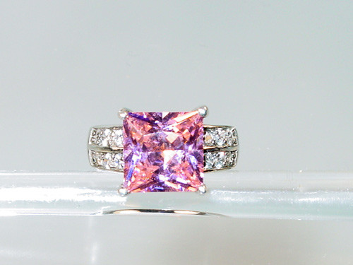 Pink Tourmaline Sterling Silver Ring Pink Tourmaline Sterling Silver Ring