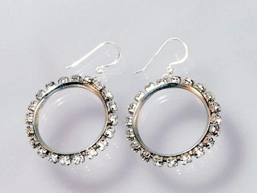 Rhinestone Hoops Rhinestone Hoops