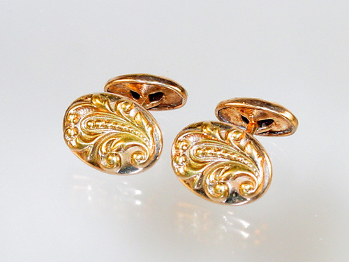 Antique Art Nouveau Cufflinks Antique Art Nouveau Cufflinks