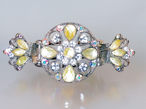 Baguette Crystal French Barrette