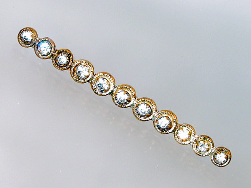 Antique paste crystal pin Antique paste crystal pin