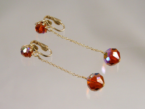 Root Beer Dangle Earrings Root Beer Dangle Earrings