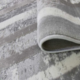 Gurel rug-Grey White-Medium Pile-Multiple Sizes Gurel rug-Grey White-Medium Pile-Multiple Sizes
