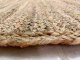 Thermi Braided Jute rug - Natural Beige Thermi Braided Jute rug - Natural Beige