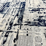 Journey rug-Grey Navy Blue Journey rug-Grey Navy Blue