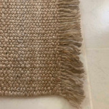 Premium Jute rug-Natural Beige -Low Pile-Multiple Sizes