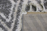 Mahek rug-White Grey-High Pile-Multiple Sizes