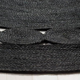 Choro Round  rug-Black-Low Pile-Multiple Sizes