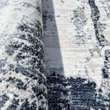 Shatha rug-Beige Navy Blue