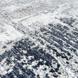 Shatha rug-Beige Navy Blue