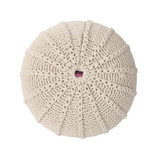Kinshasa Cotton Pouf Cream (Made on order)