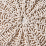 Kinshasa Cotton Pouf Cream (Made on order)