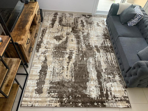 Precious rug-Gold Brown-Medium Pile 200 x 300 cm (6.6 x 9.8 ft)