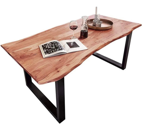 Dining Table (Acacia Wood) Industrial style