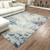 Serres rug - Blue & Multi-colour - Distressed Design Serres rug - Blue & Multi-colour - Distressed Design