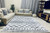 Fes rug-White Grey-Fluffy Pile-Multiple Sizes