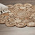 Thames round rug-Beige, White, Grey-100% Jute-Low Pile