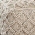 Shenzen Cotton Pouf Cream (Made on order)