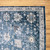 Euphoria Vintage Rug-Distressed Design-Navy Blue-Low Pile-Multiple sizes