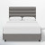 Robert Upholstered Bed (Choose size, fabric, colour & legs)