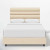 Robert Upholstered Bed (Choose size, fabric, colour & legs)