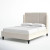 Herbert Upholstered Bed (Choose size, fabric, colour & legs)