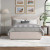 Leonard Upholstered Bed (Choose size, fabric, colour & legs)