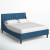 Stanley Upholstered Bed (Choose size, fabric, colour & legs)