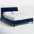 Stanley Upholstered Bed (Choose size, fabric, colour & legs)