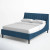 Stanley Upholstered Bed (Choose size, fabric, colour & legs)