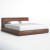 Richard Upholstered Bed (Choose size, fabric, colour & legs)