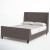 Sidney Upholstered Bed (Choose size, fabric, colour & legs)