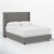 Percy Upholstered Bed (Choose size, fabric, colour & legs)