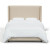 Percy Upholstered Bed (Choose size, fabric, colour & legs)