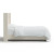 Percy Upholstered Bed (Choose size, fabric, colour & legs)