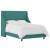 David Upholstered Bed (Choose size, fabric, colour & legs)