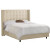 Wilfred Upholstered Bed (Choose size, fabric, colour & legs)