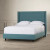 Wilfred Upholstered Bed (Choose size, fabric, colour & legs)